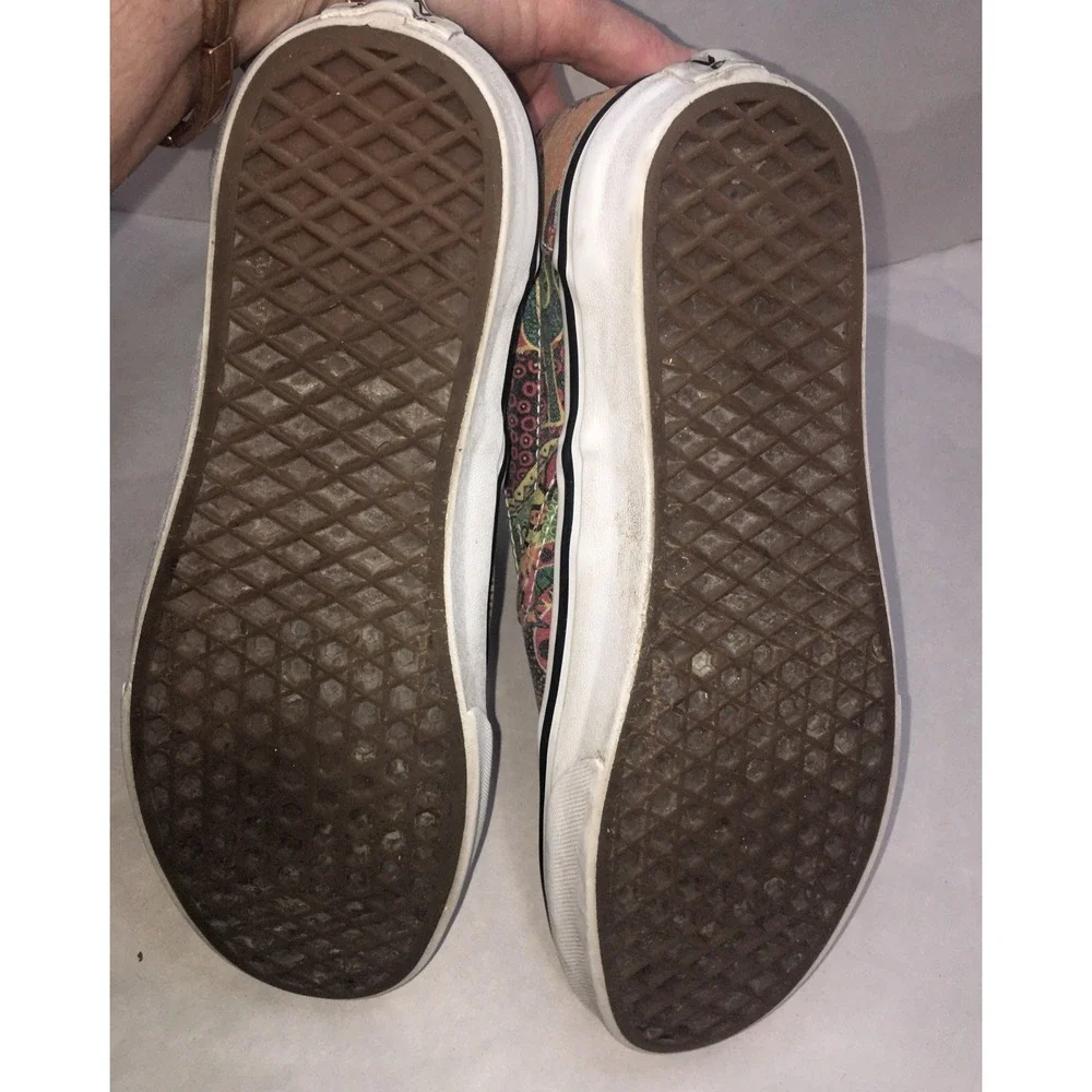 Vans Van Doren Multi Aborigi Skateboard Sneakers Mermaids Nautical Sz. M8, W9.5